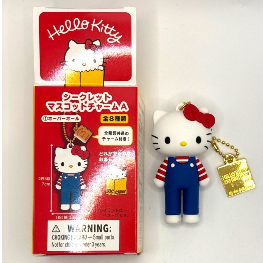 New Classic Hello Kitty 50th Anniversary Exhibition Ltd. Ed. Charm 2025, Sanrio